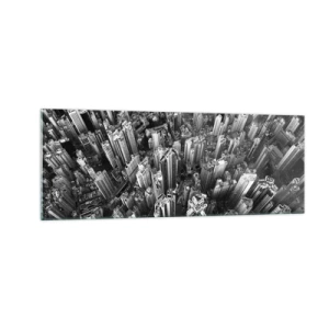 Billede på glas - Stadig højere og højere - 140x50 cm