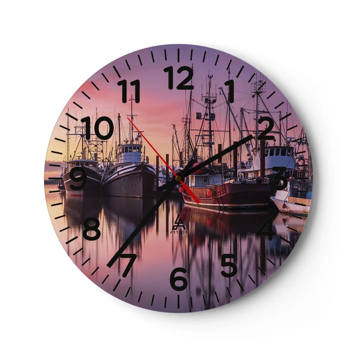 Vægur, Uret - Før den næste dag - 30x30 cm