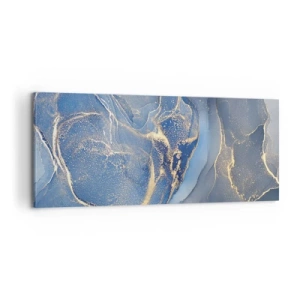 Lærredstryk - Billede på lærred - Guldstøv - 100x40 cm