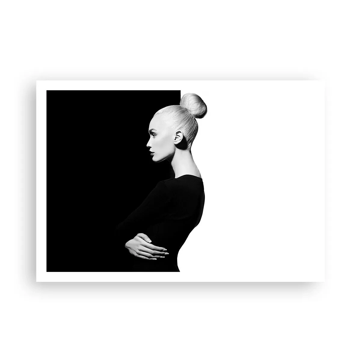 Plakat - Blot en kvinde - 100x70 cm
