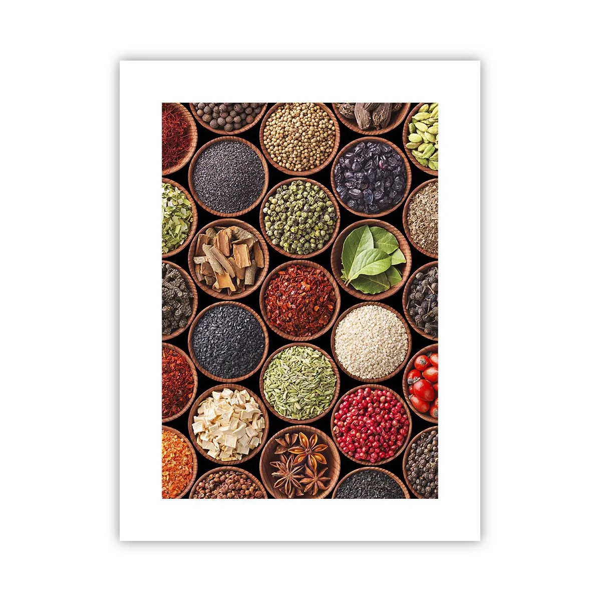 Plakat - Alle verdens smage - 30x40 cm