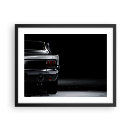 Plakat i sort ramme - Klassisk charme - 50x40 cm