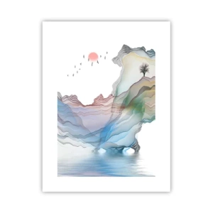 Plakat - Mod krystalbjergene - 30x40 cm