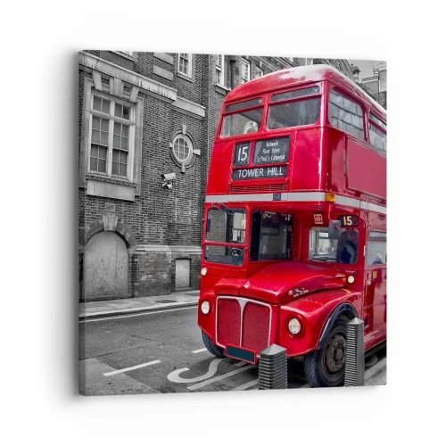 Lærredstryk - Billede på lærred - Altid det samme - 30x30 cm