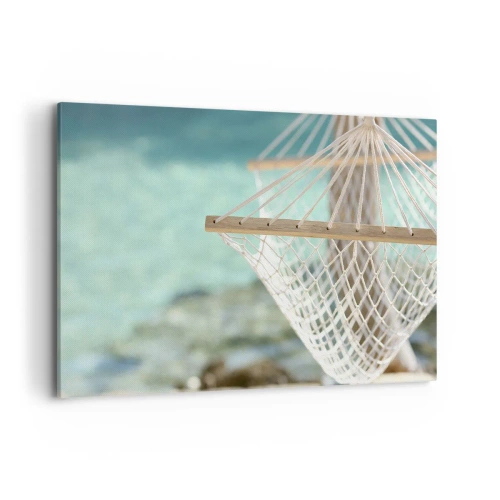 Lærredstryk - Billede på lærred - Tid til afslapning - 120x80 cm