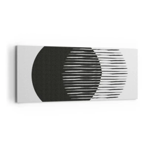 Lærredstryk - Billede på lærred - Hans alter ego - 100x40 cm