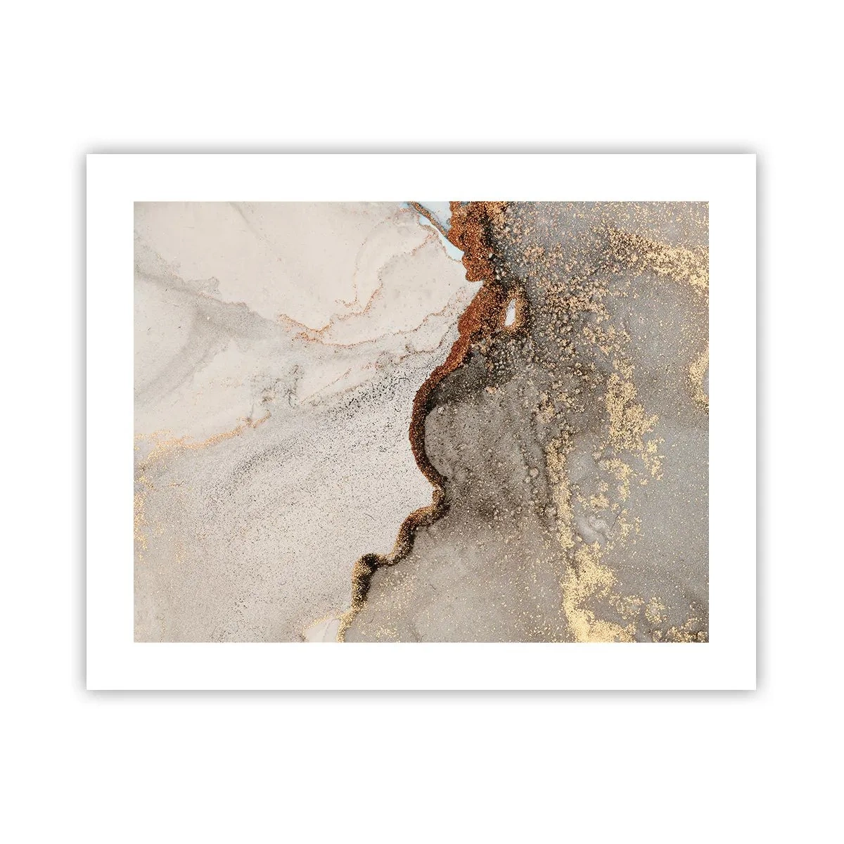 Plakat - På farvegrænsen - 50x40 cm