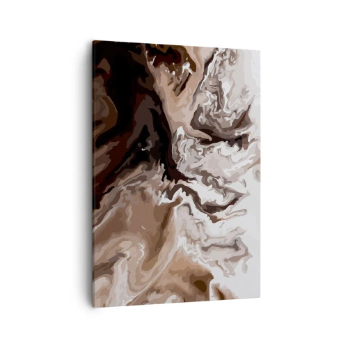 Lærredstryk - Billede på lærred - Farvekontrast - 50x70 cm