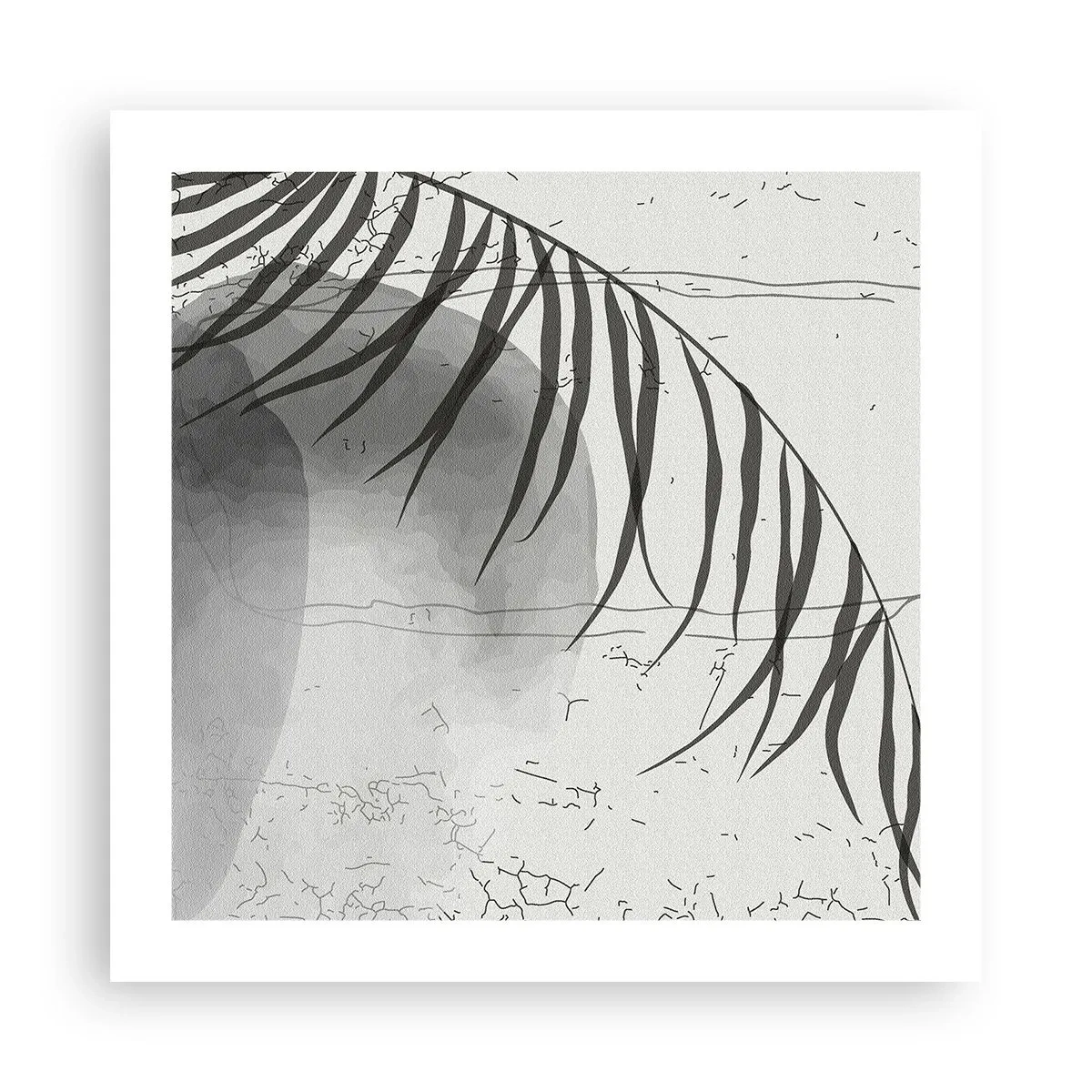 Plakat - Den subtile eksotisme i naturen - 50x50 cm