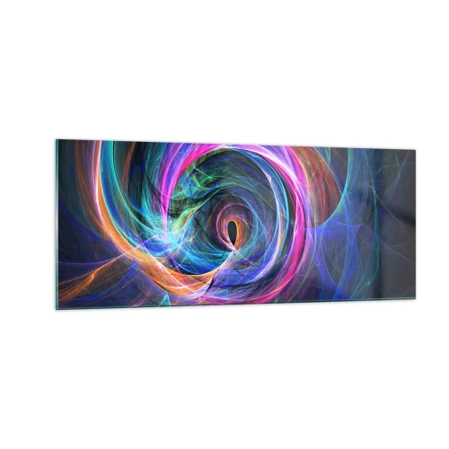 Billede på glas - Hvor vil du tage mig hen? - 100x40 cm