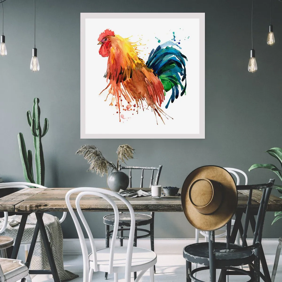 Plakat - Kongelig kappe, kongelig stolthed - 60x60 cm