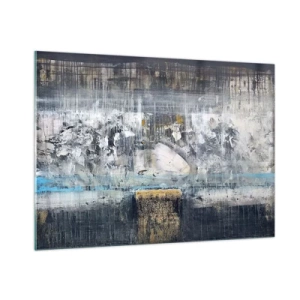 Billede på glas - Som på is, som på fortovet - 100x70 cm