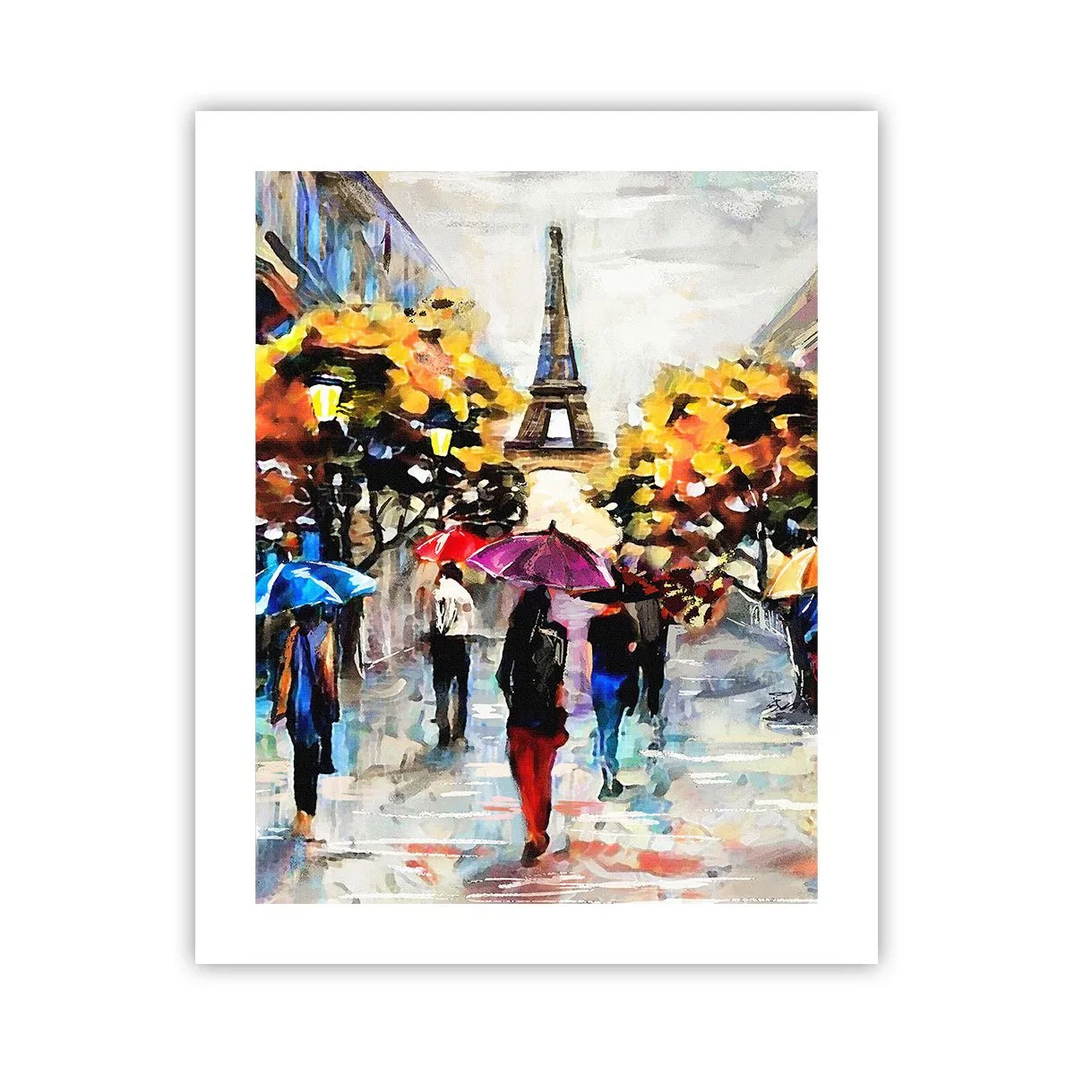 Plakat - Særligt smuk om efteråret - 40x50 cm