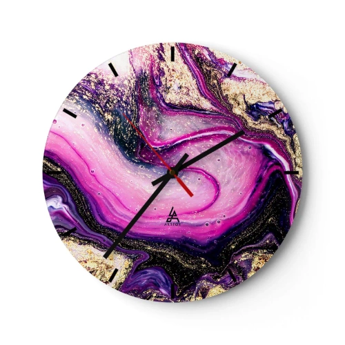 Vægur, Uret - Et øjeblik bag kulisserne - 40x40 cm