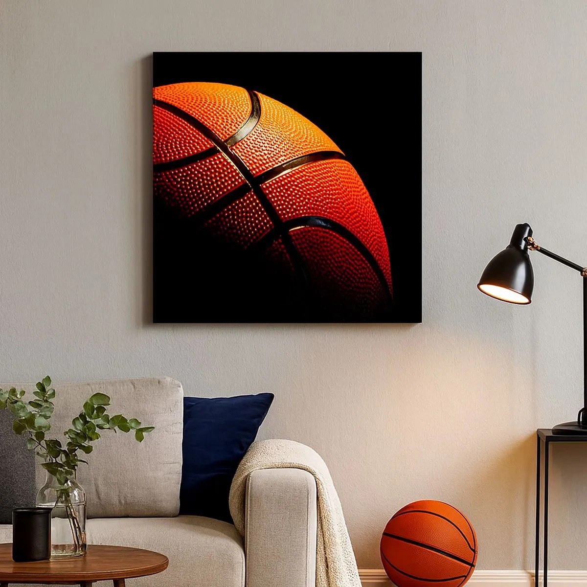 Lærredstryk - Billede på lærred - Smuk som en planet - 30x30 cm