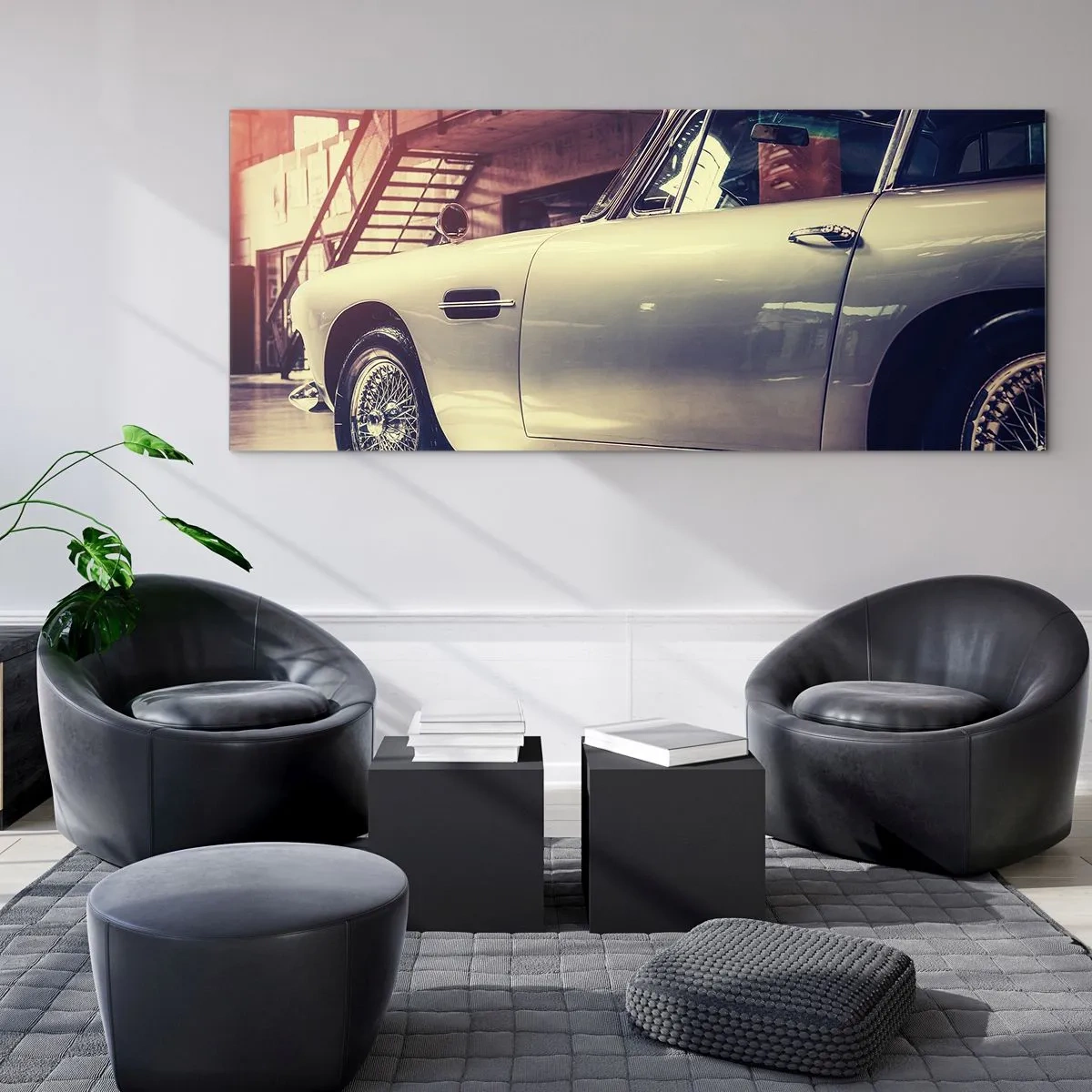 Billede på glas - Klassikere bliver ikke gamle - 120x50 cm