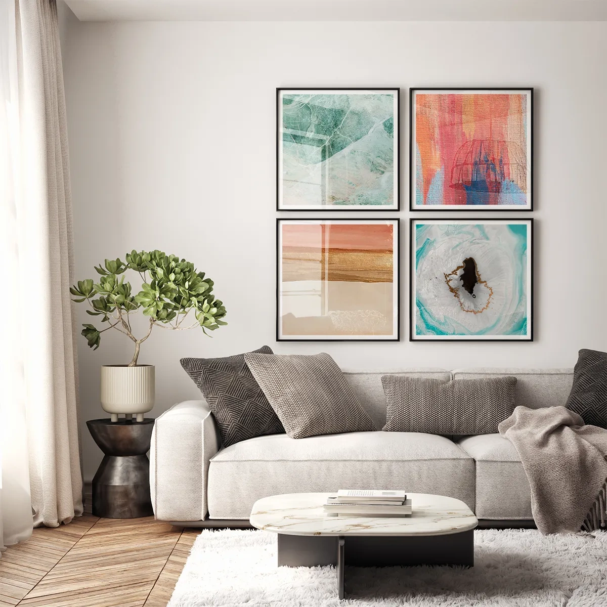 Precious stones - Inspiration til stuen