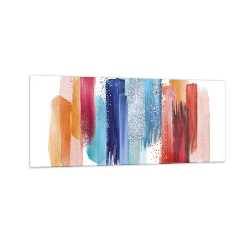 Billede på glas - Op og ned  - 100x40 cm