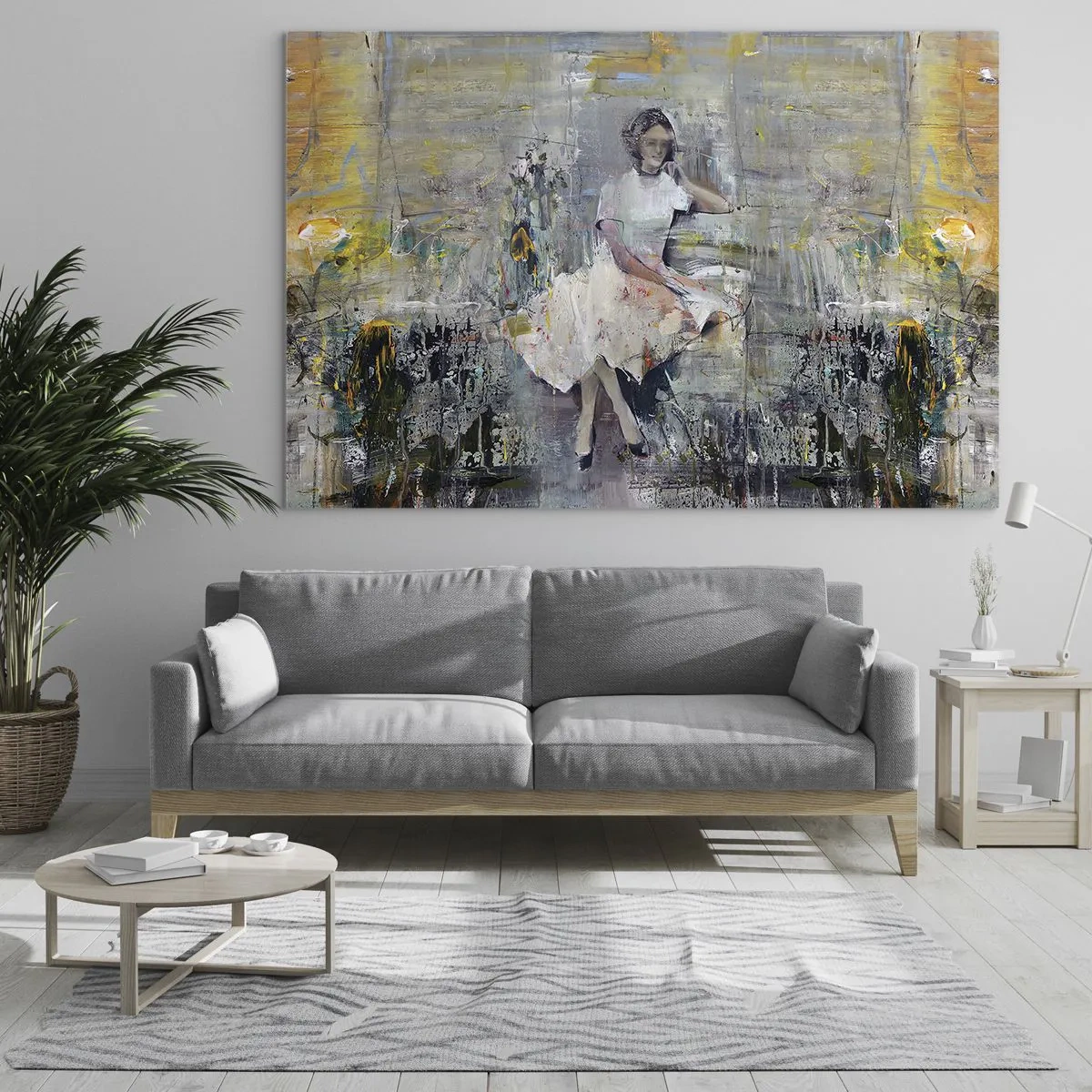 Billede på glas - Klassisk og moderne - 120x80 cm