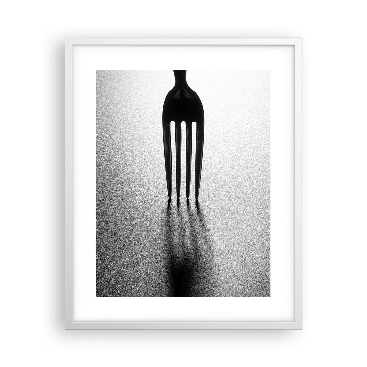 Plakat i hvid ramme - Lys og skygge - 40x50 cm