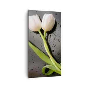 Lærredstryk - Billede på lærred - Forårsvævning - 65x120 cm