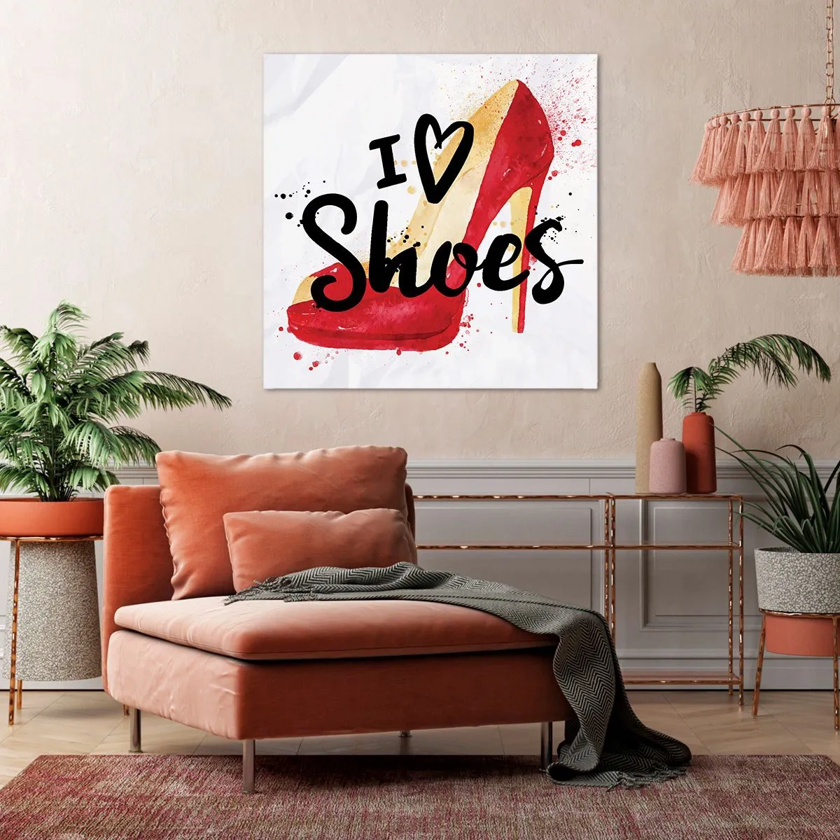 Lærredstryk - Billede på lærred - Kærlighed har mere end ét navn - 70x70 cm