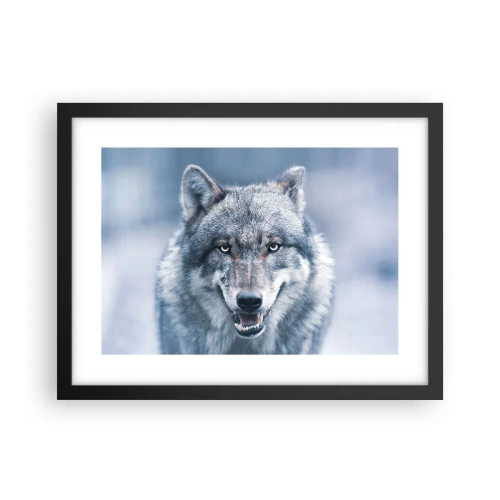 Plakat i sort ramme - Vil du tage udfordringen op? - 40x30 cm