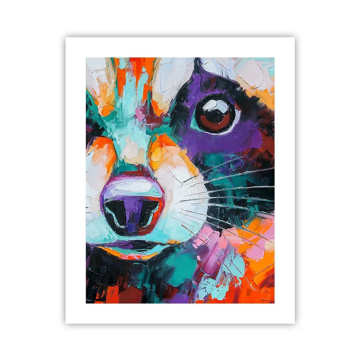 Plakat - Kun gode følelser - 40x50 cm