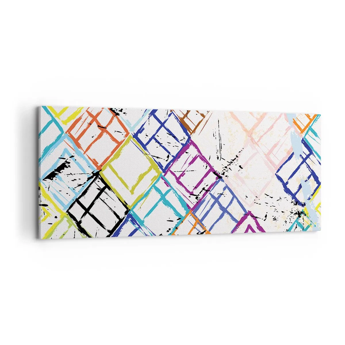 Lærredstryk - Billede på lærred - Celler til udlejning - 100x40 cm
