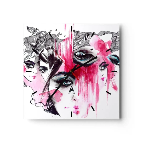 Vægur, Uret - , - 30x30 cm
