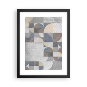 Plakat i sort ramme - Keramisk fantasi - 30x40 cm