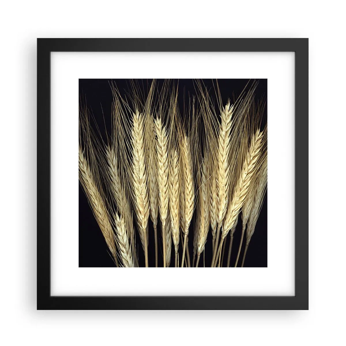 Plakat i sort ramme - Rustik magi - 30x30 cm