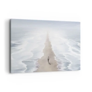 Lærredstryk - Billede på lærred - Lys fremtid - 100x70 cm