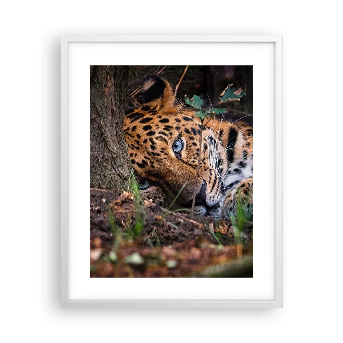 Plakat i hvid ramme - Stol på mig - 40x50 cm