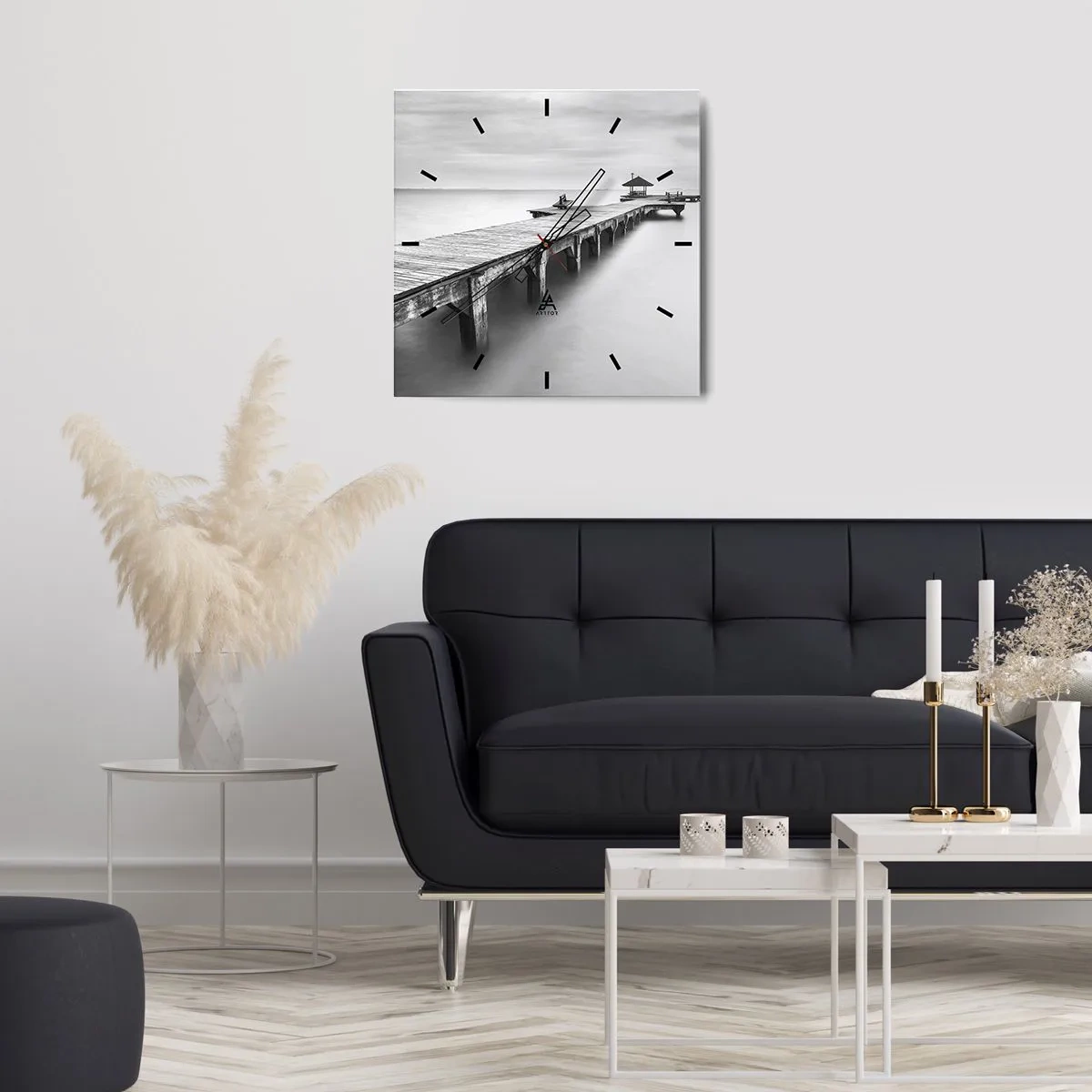 Vægur, Uret - Ind i det fjerne - 30x30 cm