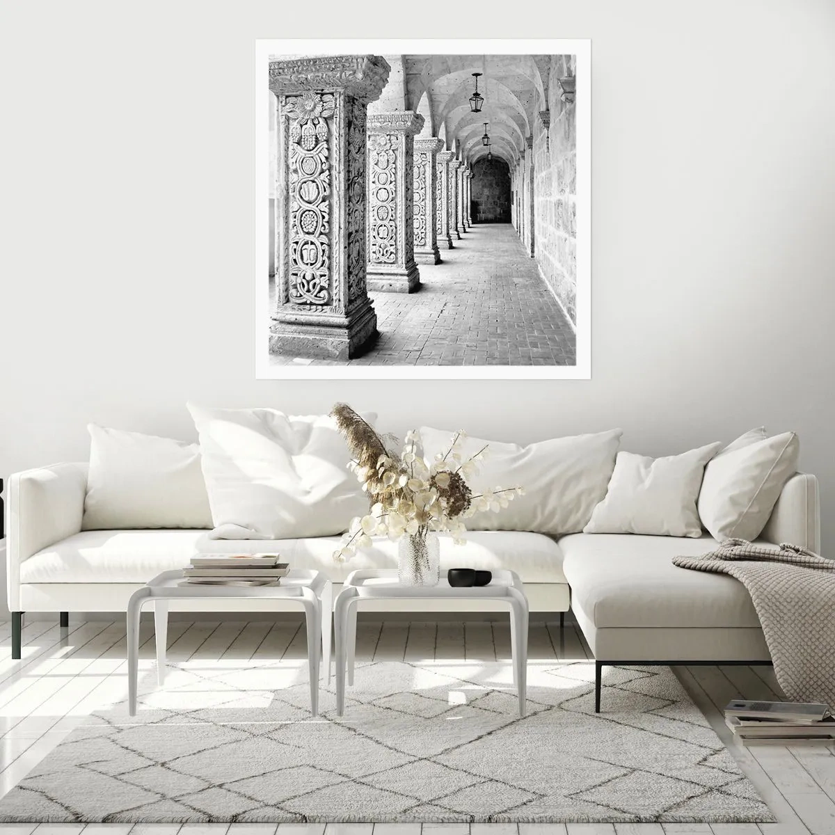 Plakat - Og hvor går det hen...? - 50x50 cm