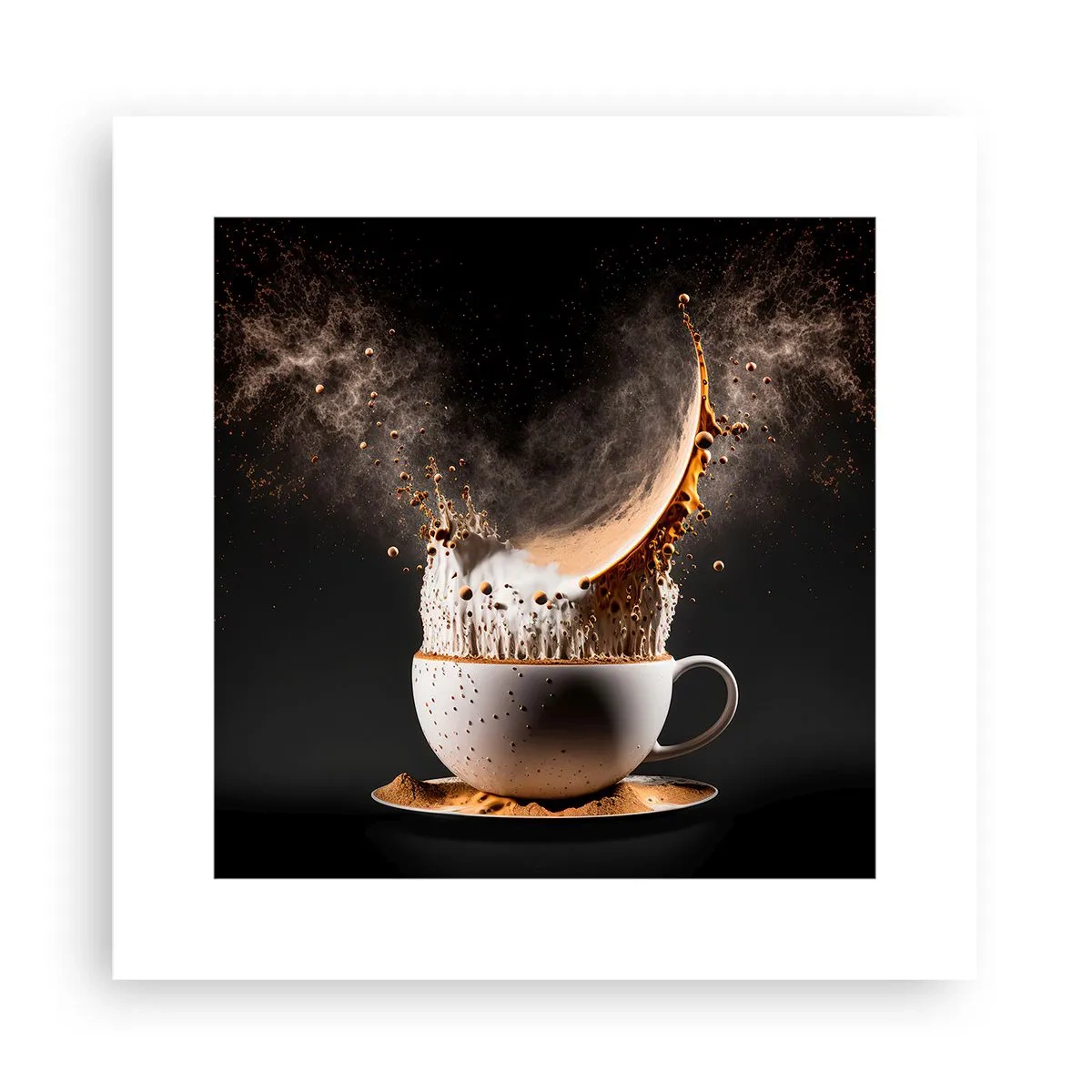 Plakat - En eksplosion af smag - 30x30 cm