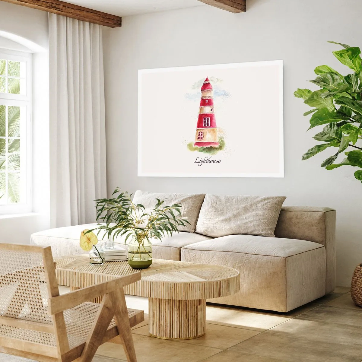 Plakat - Altid vejret omkring - 91x61 cm