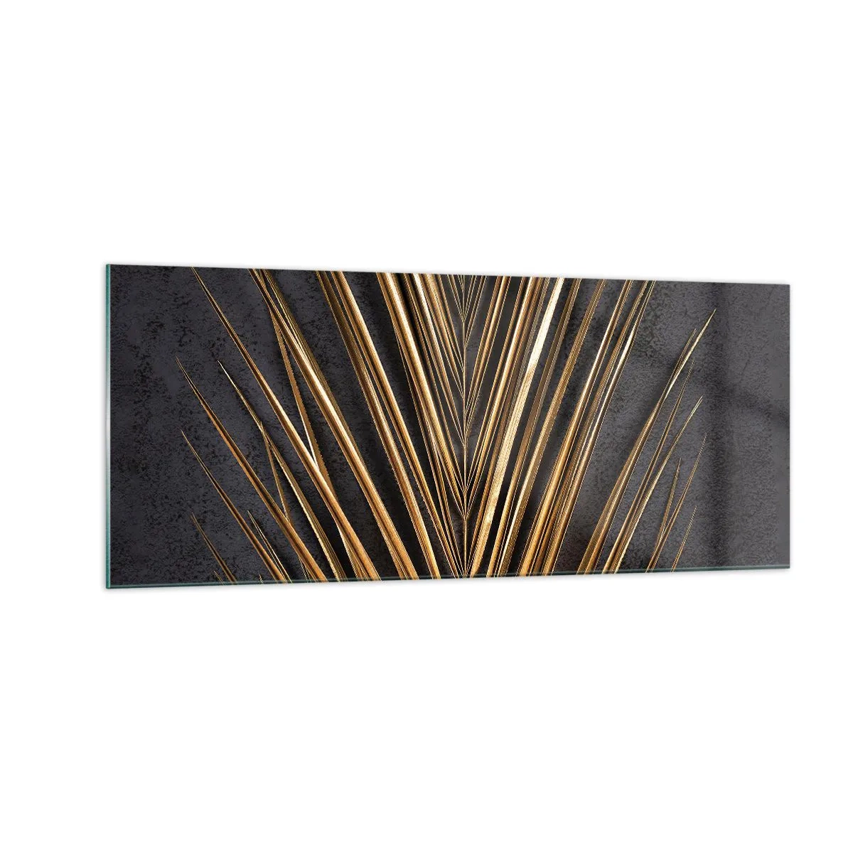 Billede på glas - Tropernes guld - 100x40 cm