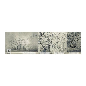 Prøve Fototapet Selvklæbende Deluxe Sticker - Mit vidunderlige byliv - Graffiti, Stykke, Grafik - 100x30 cm