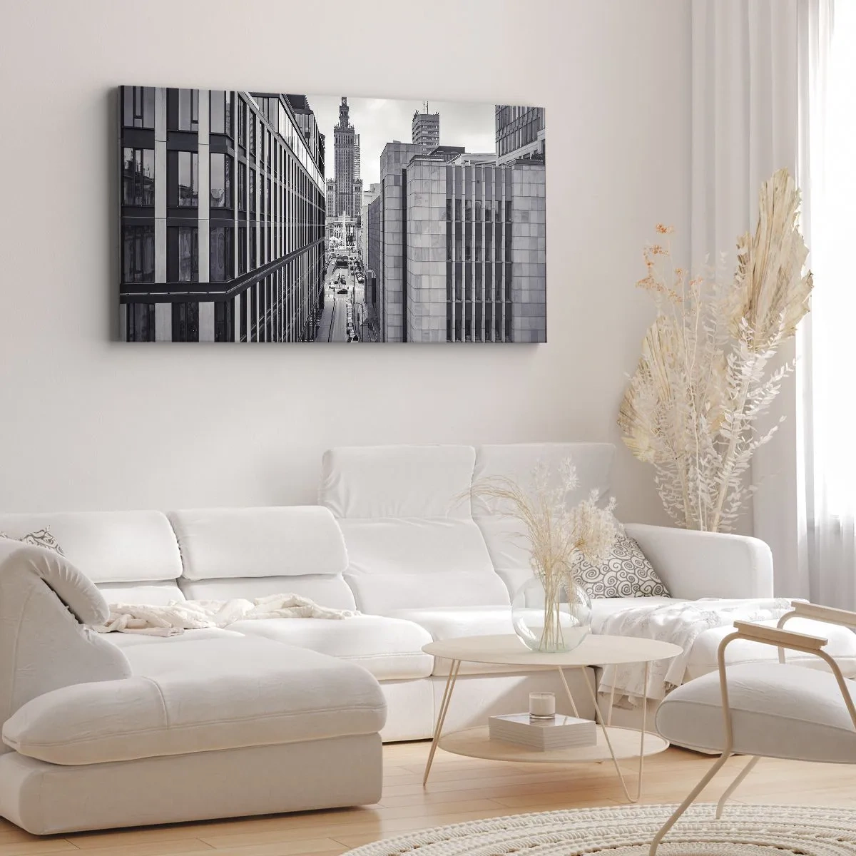 Lærredstryk - Billede på lærred - Warszawa dalen - 160x50 cm