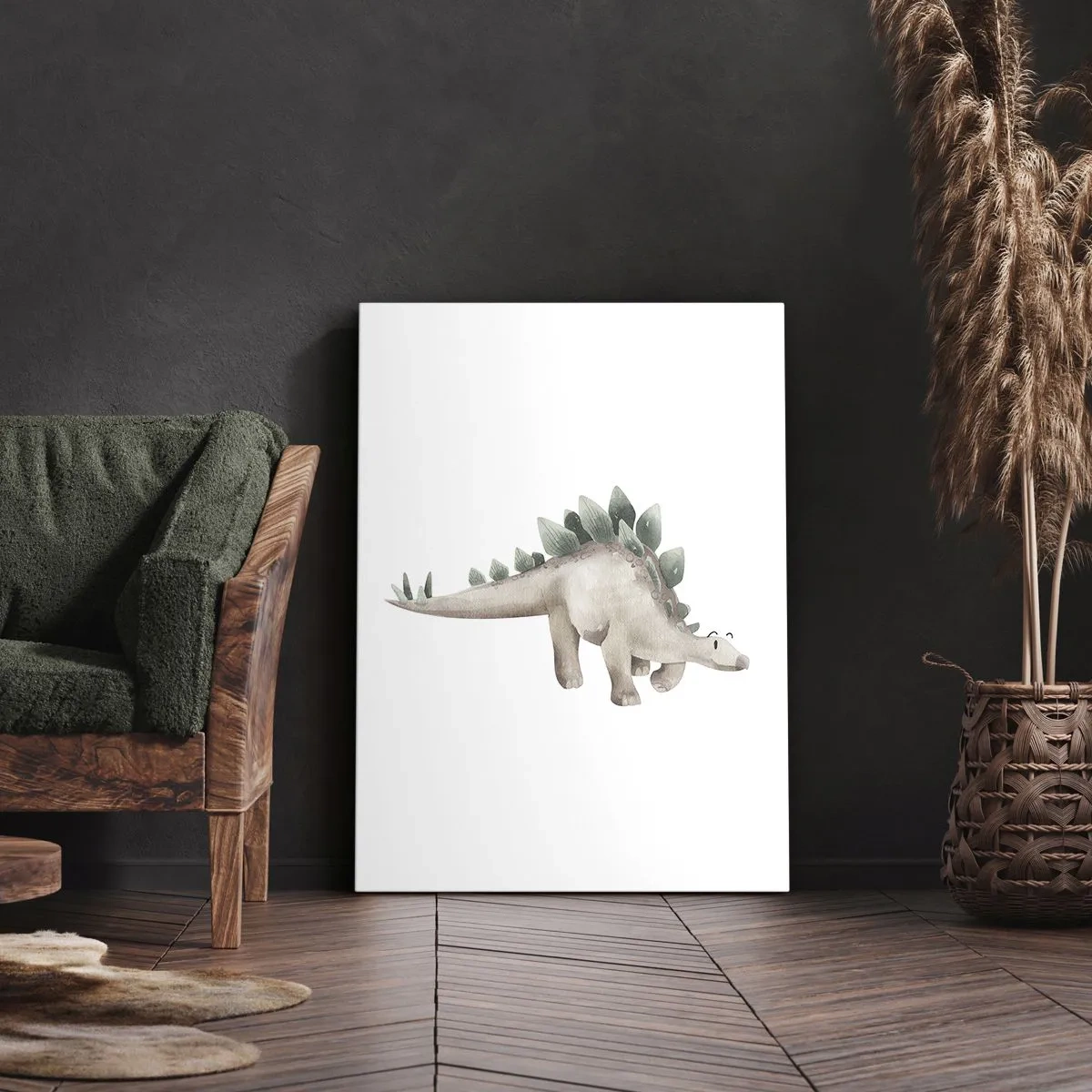 Lærredstryk - Billede på lærred - Din ven - 80x120 cm