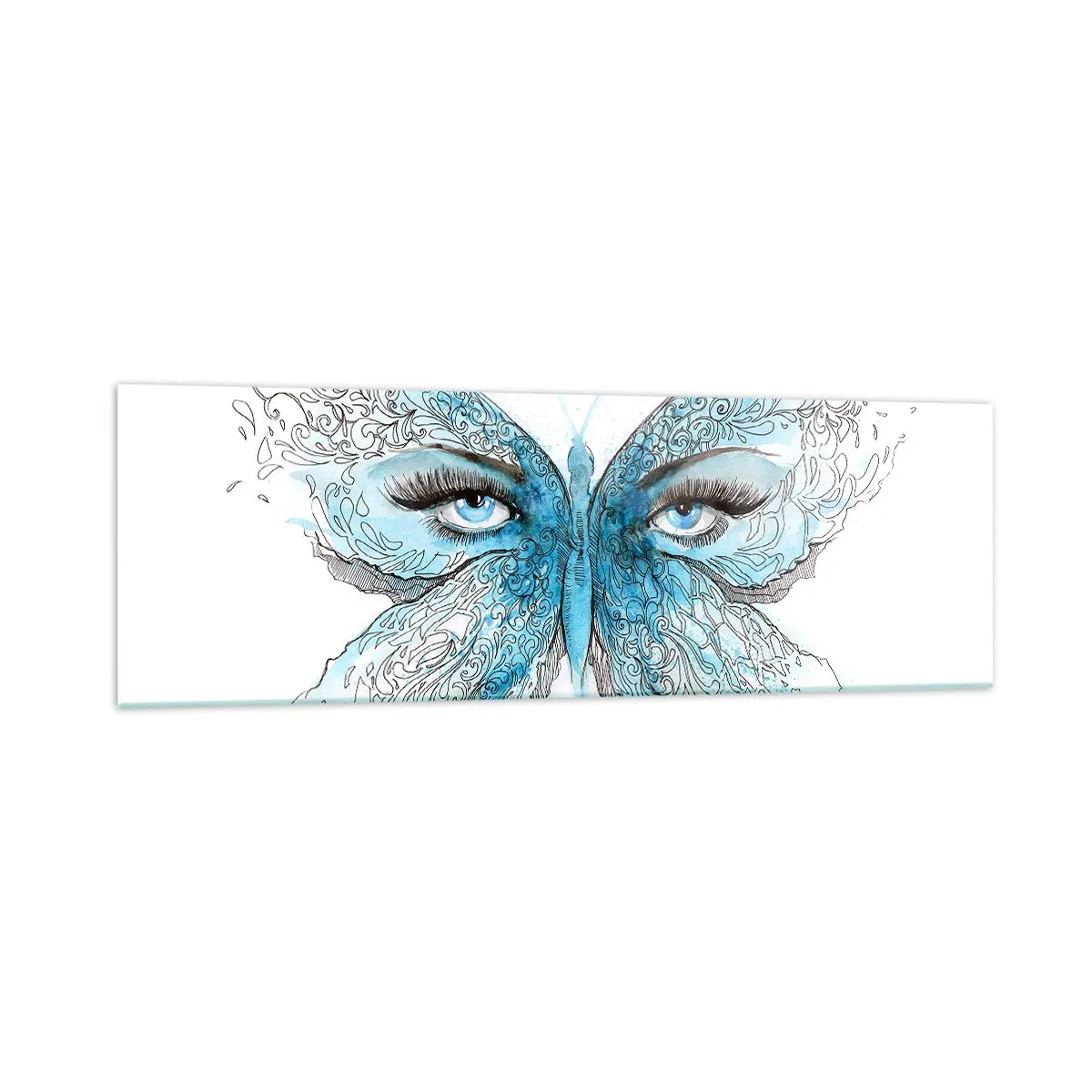 Billede på glas - Eros bedemantis - 160x50 cm