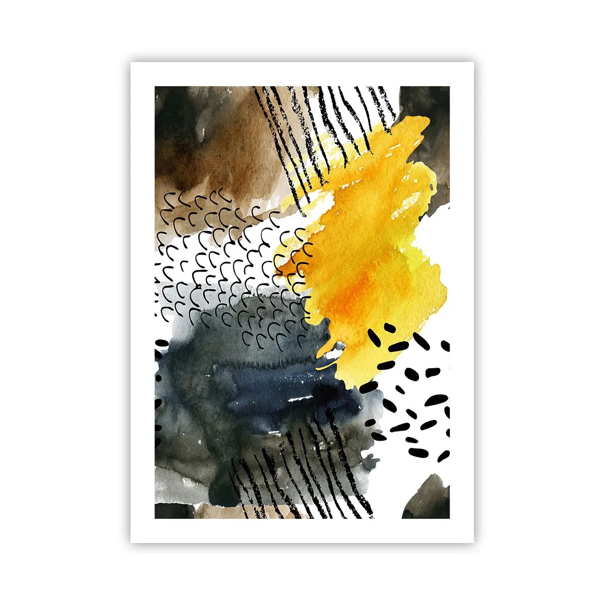 Plakat - Et møde mellem elementerne - 50x70 cm