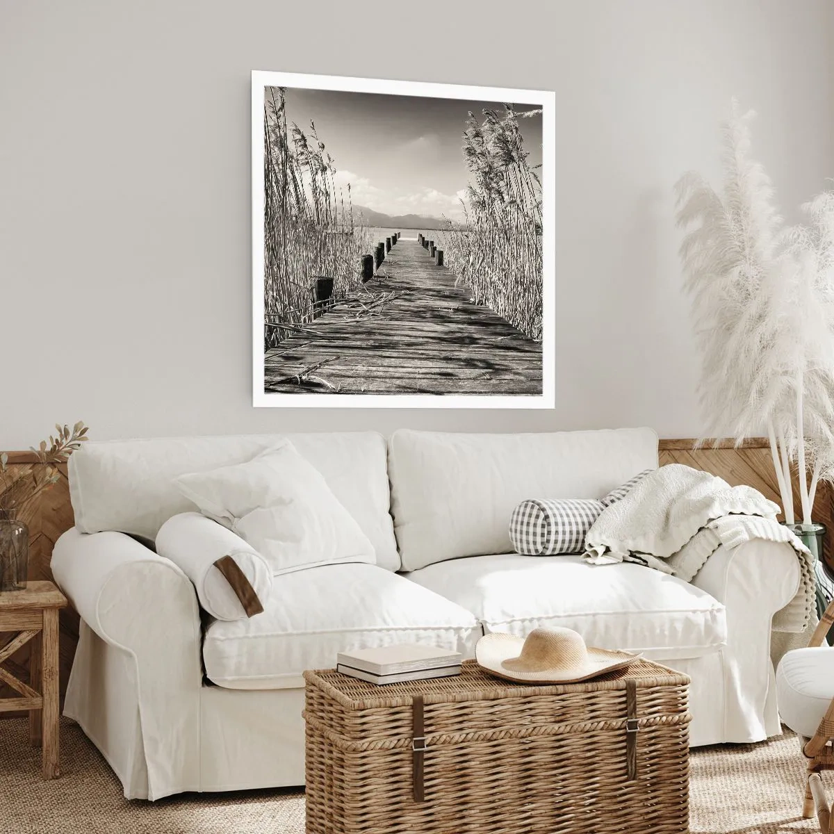 Plakat - I græssernes fred - 50x50 cm