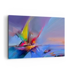 Lærredstryk - Billede på lærred - Propeller som en fugl - 100x70 cm