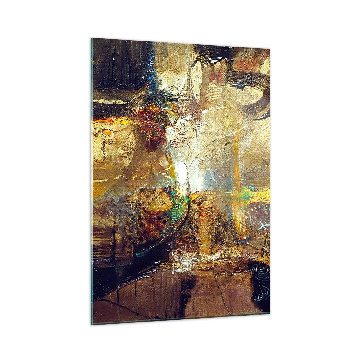 Billede på glas - Kold, varm, meget varm - 50x70 cm