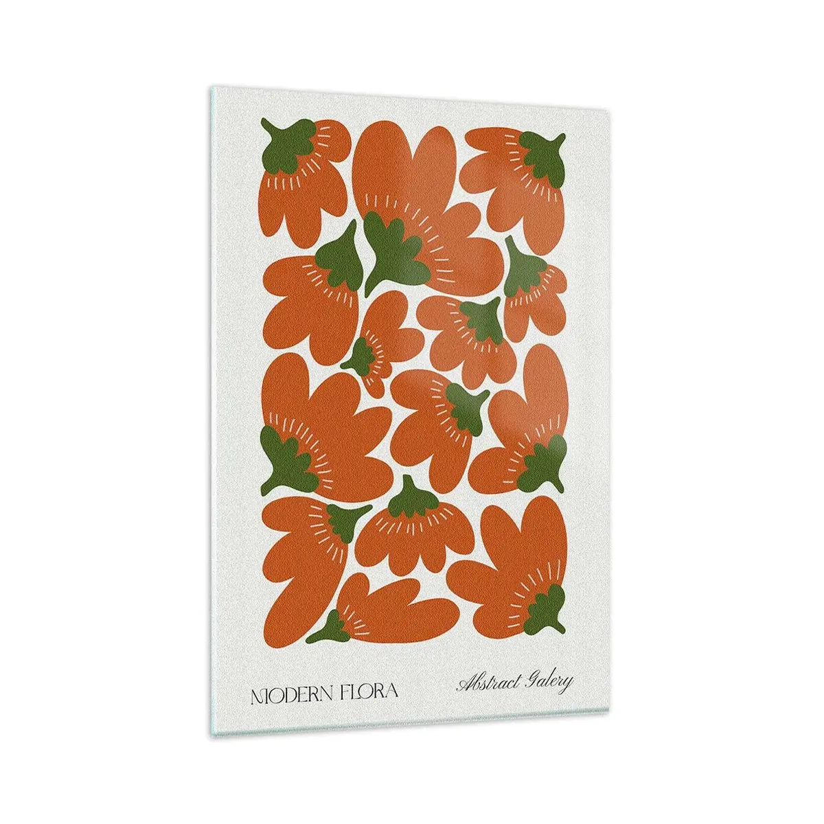 Billede på glas - Fra en blomsts liv - 80x120 cm