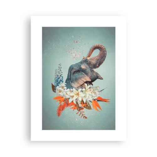 Plakat - Brøl af glæde - 30x40 cm