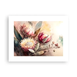 Plakat - I profil og en face - 40x30 cm